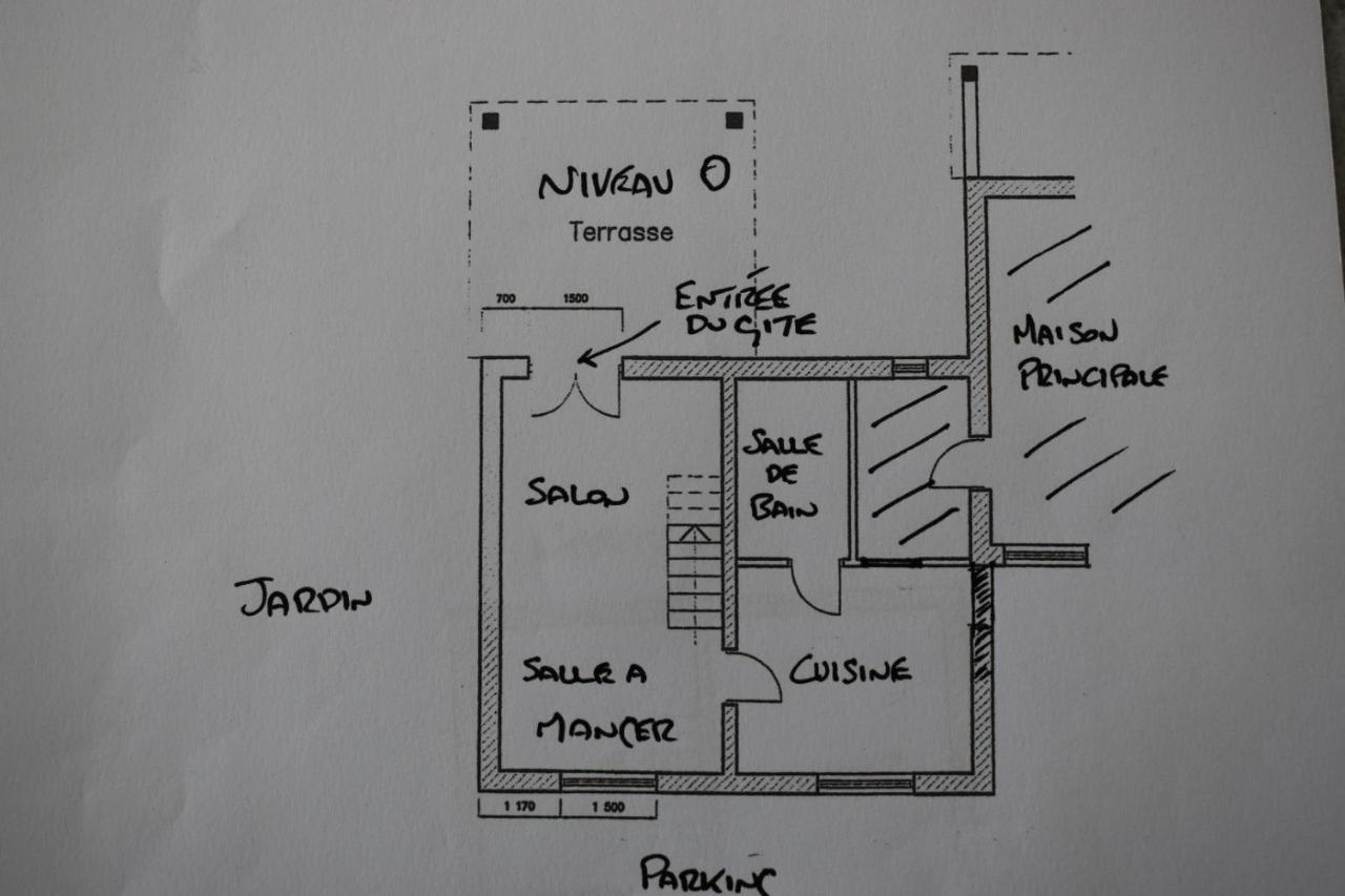 Gite Les Justices Edon Exterior foto